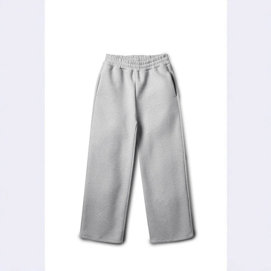 Unisex Fleece Comfortable Elastic Waistband Sweatpants